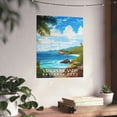 thumbnail image 3 of ELNEIT - Virgin Islands National Park Poster, Unframed Matte Paper, S06, 3 of 4