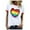 Purple, variant on Womens Summer Crew Neck Short Sleeve Tops Rainbow Stripe Graphic Pattern Tees Printed Casual Fashion Apparel Wear T-Shirts