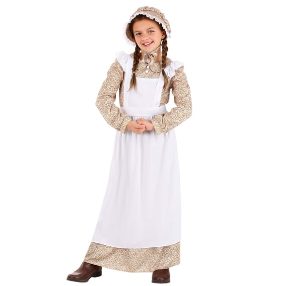Girl's Prairie Girl Sustainable Materials Costume