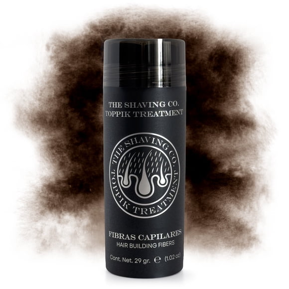 The Shaving Co. Toppik Treatment CAFE OSCURO Fibras Capilares Tamaño Grande. Unisex.
