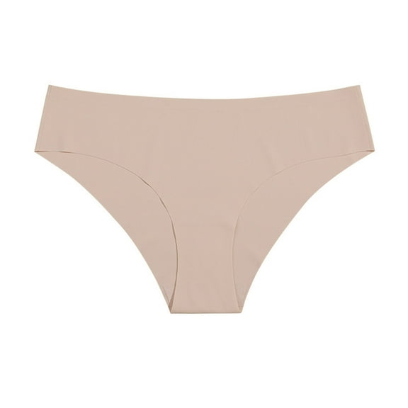 Bigersell Seamless Panties Clearance Period Panties Women Boy Shorts Panty Style P-1667 Cotton Boyshort Panties Cotton Thong Briefs Mid Waist Women's Bikini Panties Khaki XL
