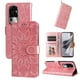 thumbnail image 5 of Funda tipo cartera GANGXUN para OPPO Reno 10 5G , diseño girasol, cuero PU, soporte, cierre magnético, tarjetero, 5 of 5