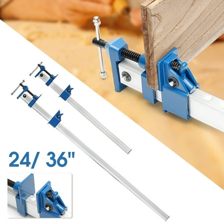 24/36''Quick Release F-Clamp Bar Clamp For Wood Working Grip Carpenter Hand