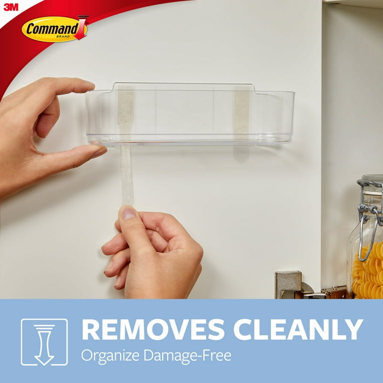 Command Caddy, Clear, Large, 1 Wall Caddy 