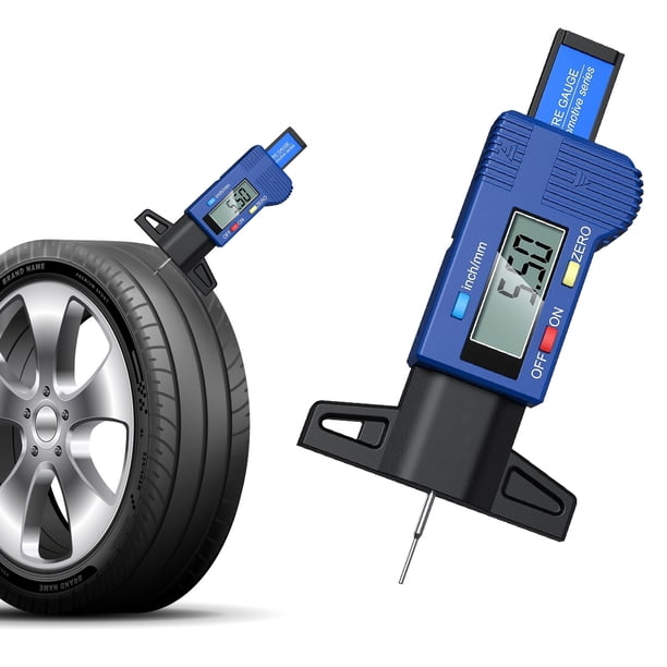 Eigraketly Car Tyre Meter Gauges Automobile Digital Replacement Electronic Tools Household Repairing Depth Caliper Measuring Herramientas y ferretería