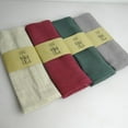 thumbnail image 4 of New Style Plain Cotton Linen Napkin Tea Cloth Hotel Restaurant Placemat Tablecloth Woven Linen Table Cloth Desktop Decoration, 4 of 8