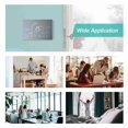 thumbnail image 4 of 95-240V Wi-Fi Smart Programmable Thermostat 5+1+1 Six Periods Voice APP Control Backlight LCD Water/ Gas Boiler Heating Thermoregulator with UV Index Humidity Display Lock Function, 4 of 7