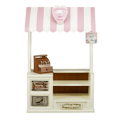Interchangeable Cinderella's Shoe Shoppe with Counter, Register & Shoe Shoppe Sign, Fits 18" Girl Doll Furniture & Accessories