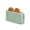 Seaglass, variant on 2-Slice Slim Toaster, 900 Watts, Metal Material, 6.85H x 14.88W x 3.58D