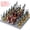 Set 02, variant on Medieval Knights mini Action Figures Building Blocks Roman Chariot Carriage Soldier War Horse Bricks Toys for Children Gift
