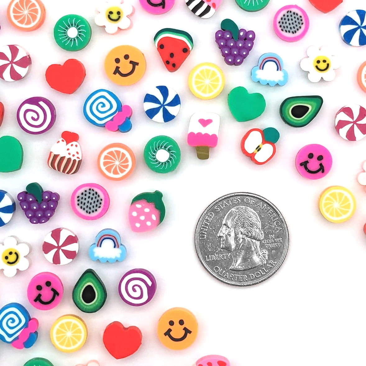(3 pack) Hello Hobby Shaped Clay Beads for Bracelets & Jewelry Making, 200 Pieces