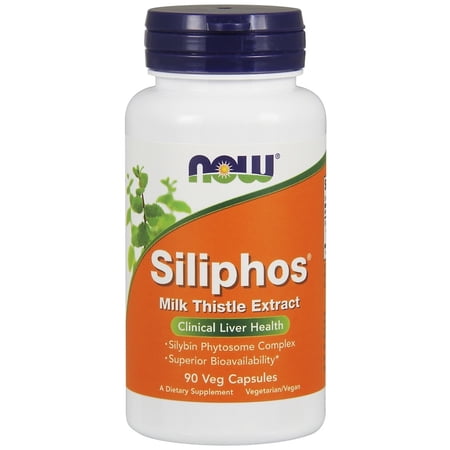 NOW Foods - Siliphos Clinical Liver Health - 90 Vegetarian Capsules