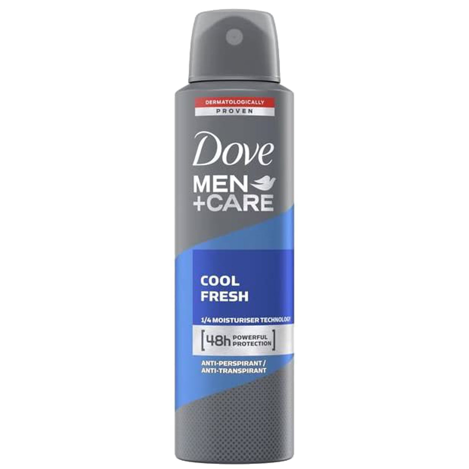 Dove Men+ Care Dry Spray Antiperspirant Deodorant 150 mL, Each 5 Fl Oz (Pack of 6) Total 30 Fl Oz (Scents May Vary)