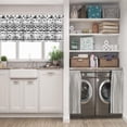 thumbnail image 5 of LALILO Kitchen Curtain Valance Colorful African Ethnic Rod Pocket Window Curtain 52"x 18" Set of 2, 5 of 5