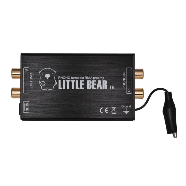 Preamplificador de preamplificador Mini MM Phono con entrada y salida RCA
