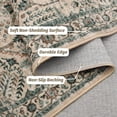 thumbnail image 3 of Washable Runner Rug 2x6 Soft Vintage Hallway Rug Runner Long Entryway Rugs Boho Farmhouse Low Pile Non-Slip Runners Laundry Room Beige and Blue, 3 of 5