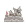 thumbnail image 1 of Estatua de Ángel con luz de resina, estatua de vela LED sin llama, de Ángel con colección de luces para sala de estar, estante de patio,, 1 of 5