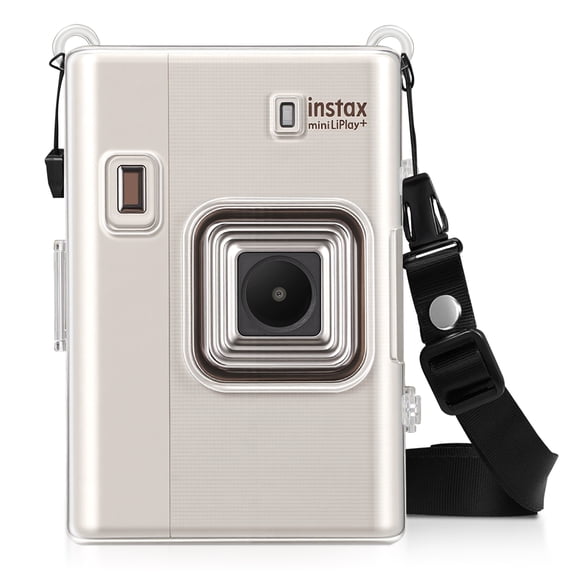 FINTIE Protective Clear Case for Fujifilm Instax Mini Liplay Plus Hybrid Instant Film Camera- Crystal Hard Cover with Precise Cutout