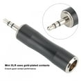 thumbnail image 2 of Conector de Audio estéreo de 2 Piezas, Conector Macho de 3,5 mm Macho a Chapado en Oro Mini XLR Adaptador de Audio balanceado Macho de 3 Pines Adecuado para cámaras Digitales, cámaras SLR Unbranded 2610190054511, 2 of 7