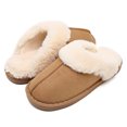 thumbnail image 3 of Mujeres Hombres Mullidos Zapatos de Casa de Invierno Zapatillas de Invierno Zapatillas de Dormitorio para Invierno, 3 of 9