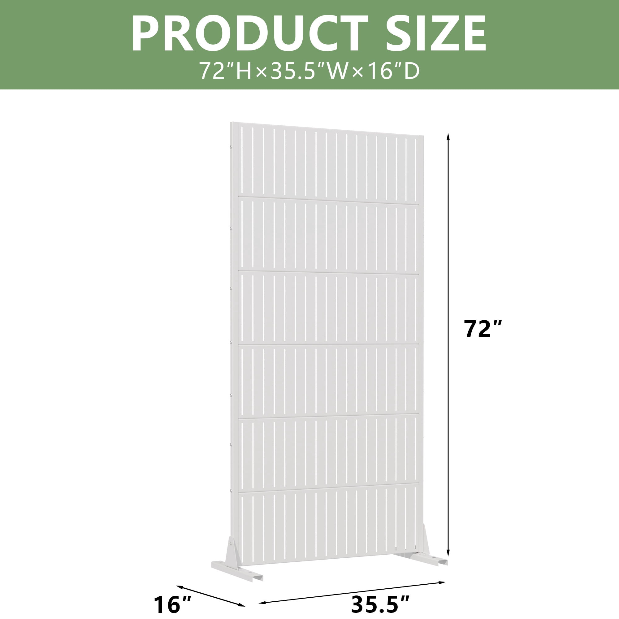 Privacy Metal Screen Fence Panel