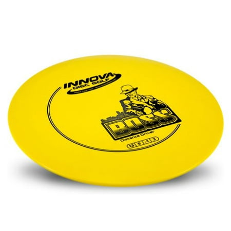 Innova DX Boss 170 to 175 Disc Golf Driver (disc colors vary), The Boss is a great disc choice for sidearm or backhand throwers. By DX (Best Sidearm Disc Golf Driver)
