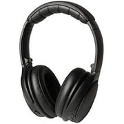 XINWU U800 Active Noise Cancelling Bluetooth Headphone, Stereo Surround Sound w/Soft Protein Earmuff, Built-in Mic, 20h Battery Fodable Lightweight Over Ear, PU Leather Cover (Black)