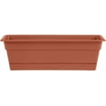 thumbnail image 2 of Bloem, Terra DCBT24-46 Dura Cotta Plant Window Box, 24-Inch Pack of 2, 2 of 2
