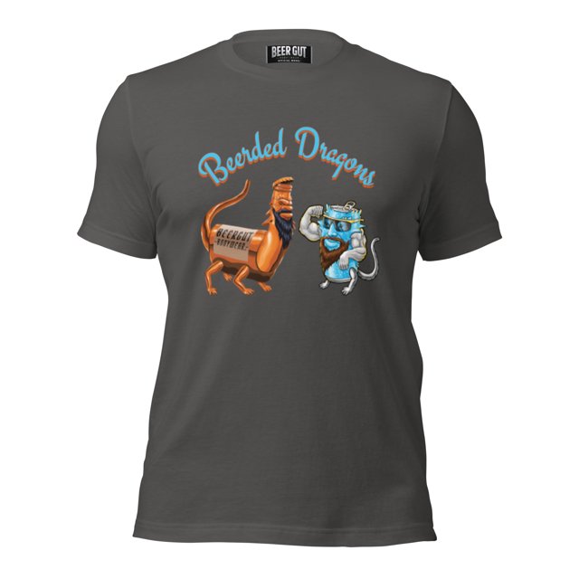 Beerded Dragons Unisex t-shirt