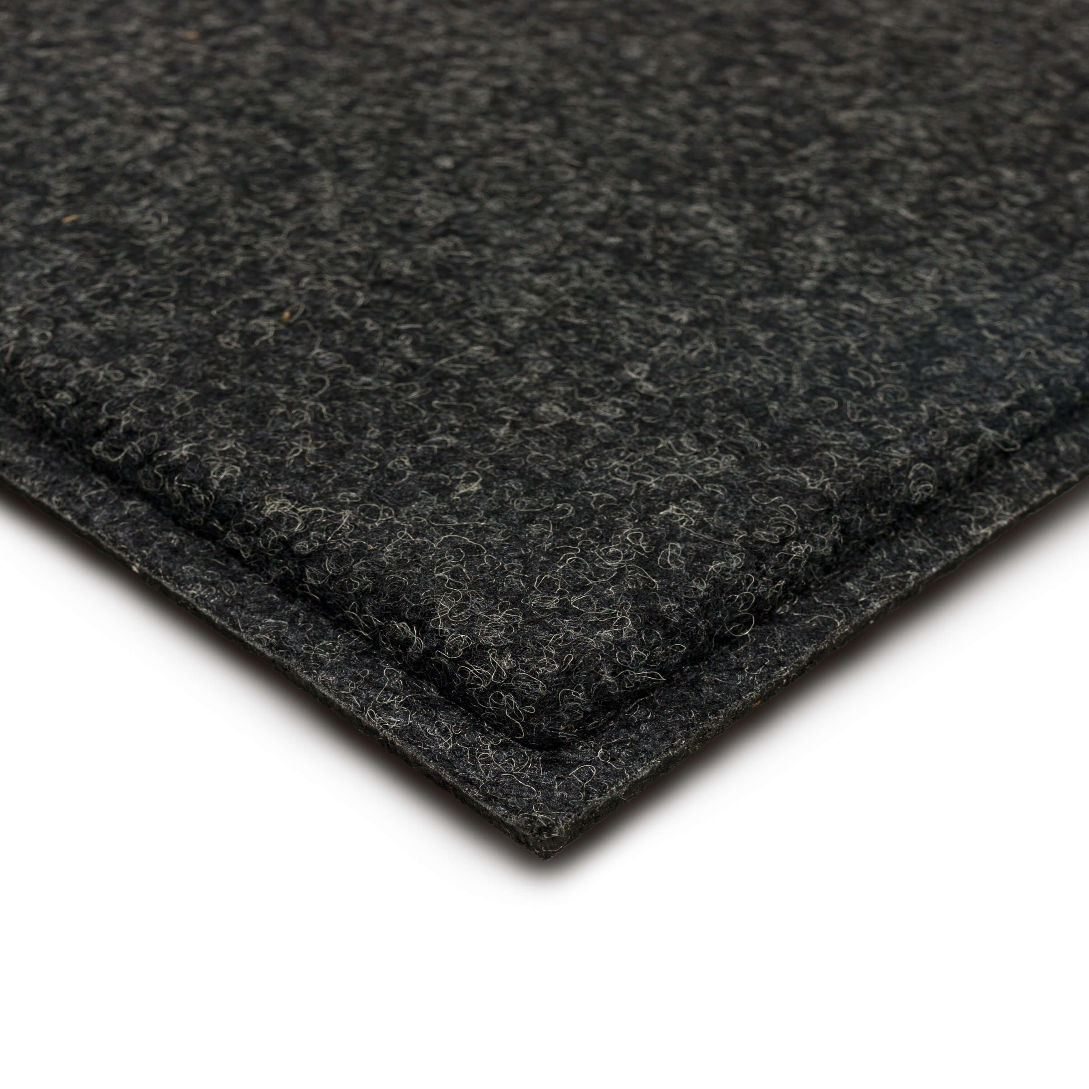 Mossy Oak Impressions Recycled Rubber Indoor Outdoor All Weather Non-slip Doormat, Onyx, 2' x 3'