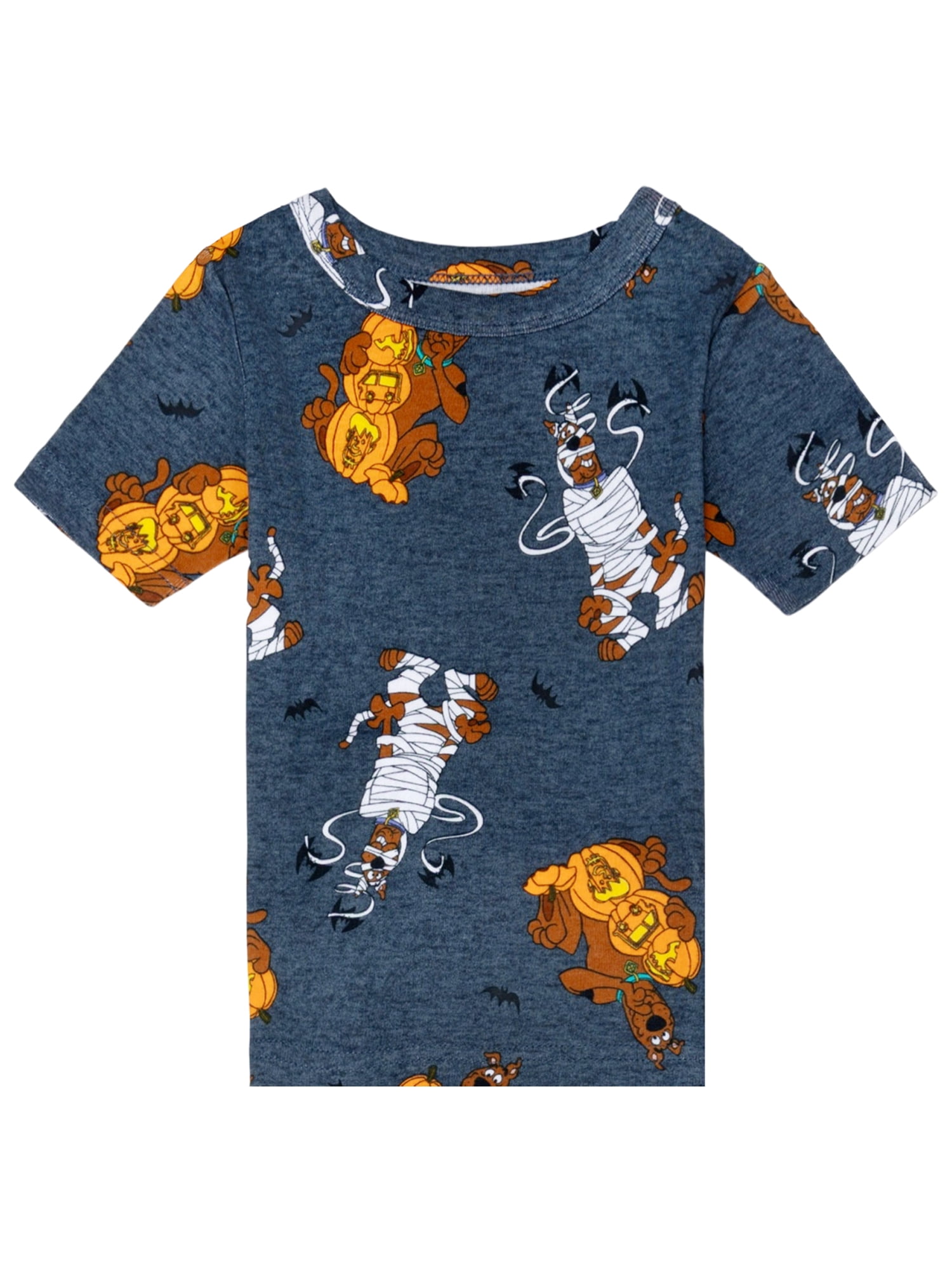 Character Toddler Halloween Short Sleeve Top and Pant Pajama Set, 2-Piece, Sizes 12M-5T