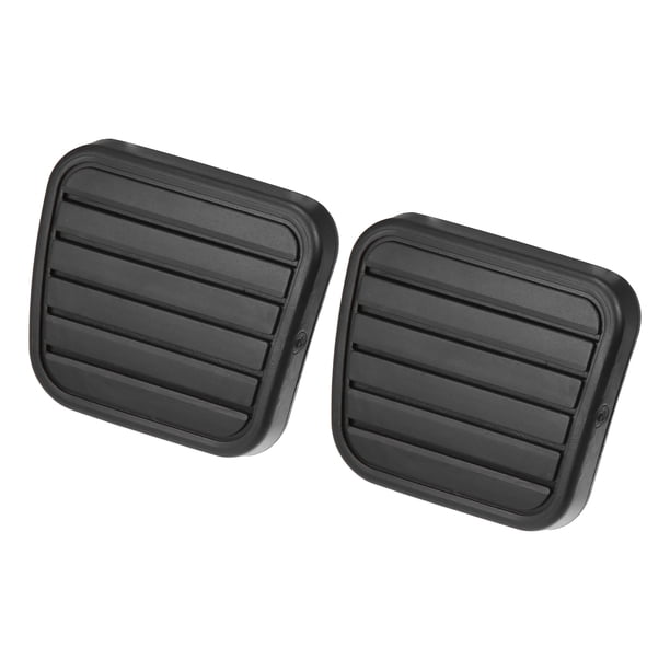 Antideslizante Embrague Freno Pedal Cubierta Coche Pedal Cubierta - 2 Uds Negro