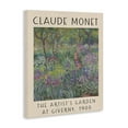 thumbnail image 3 of Stupell Industries Eclectic Classic Garden by Monet Canvas Art, 36 x 48, by Lil' Rue, 3 of 8