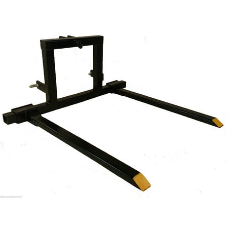 - Titan 3 point hitch Pallet Fork Attachment Category 1 tractor carryall 3PT-PF