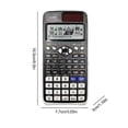thumbnail image 5 of 991EX Scientific Calculator with Large Digital Display and 552 Functions Suitable for middle school, high school, and college students. Solar-powered, 5 of 5