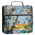 thumbnail image 5 of FORMRS Zipper Binder with Shoulder Strap 2-inch Ring 500 Sheet Capacity File Bag, Colorful Leaves, 5 of 5