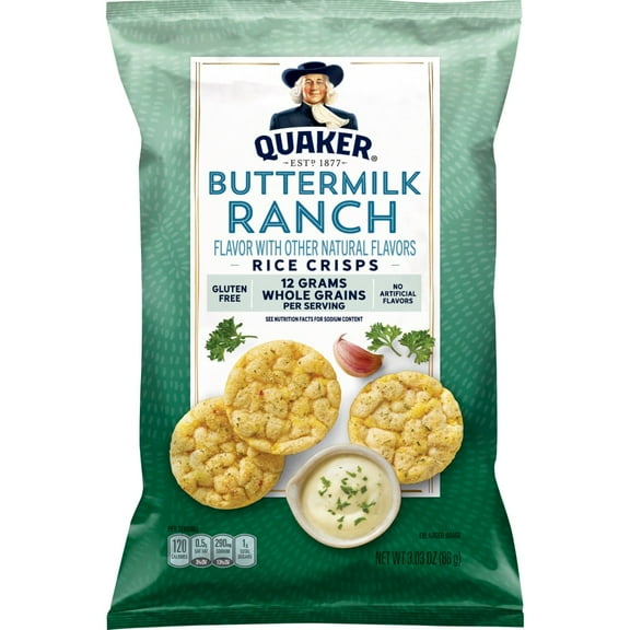 Quaker® Buttermilk Ranch Flavor Rice Crisps