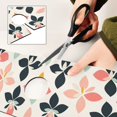 thumbnail image 6 of Yayeee Faucet Mat for Kitchen Sink 14.7" Diatomite Long Splash Guard Pad, Black Retro Flower, 2 Pack, 6 of 7