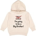 thumbnail image 2 of Inktastic I'm Going to Be a Big Brother Toddler Hoodie, 2 of 4
