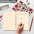 thumbnail image 4 of FORMRS 1-Subject Spiral Notebook 8" x 5" College Ruled 60 Refillable Sheet A5 Hard Cover, 2 Pack, Pink Flowers, 4 of 7