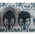 thumbnail image 4 of oneOone Viscose Chiffon Fabric Swirl Ikat Print Sewing Fabric BTY 42 Inch Wide, 4 of 4