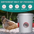 thumbnail image 5 of Comedero automático CHAO para gallinas kit de comedero por gravedad, 5 of 5