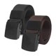 thumbnail image 1 of Juego de 2 cinturones unisex de lona de nailon, cinturones de tela infinitamente ajustables, 1 of 4