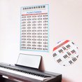 thumbnail image 4 of Piano Chords Poster, Clearness Piano Chords, Guitar School Practice Chords Musical Instrument Accessories Students Fingering Classrooms For Home Bass, 4 of 8