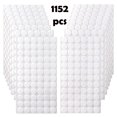 thumbnail image 1 of 1152 original self-adhesive dots (576 pairs) white adhesive magic stickers, 1 of 5