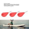 thumbnail image 3 of 10pcs Surfboard Fin Key - Lightweight Aluminum and Plastic Surfboard Fin Screws, Fit for Dorsal and FCS Plugs, Unique Small Hole Design, 10pcs in Pack, 3 of 7