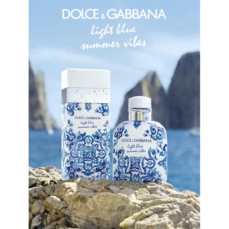 Dolce & Gabbana Light Blue Pour Homme Summer Vibes EDT 2.5oz