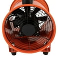 thumbnail image 4 of 10" Extractor Fan Blower Portable Duct Hose Ventilator Industrial Air Mover Fan, 4 of 25