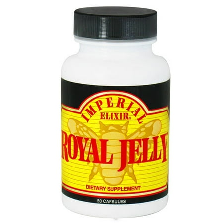 Jelly 500 Mg 50 Capsules - imperial elixir royal jelly 500 mg capsules - 50 ea