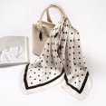thumbnail image 4 of Baqcunre Scarf for Women, Scarf Scarf 70X70Cm Scarves Ribbon Kerchief Women Dot Polka Neck Scarf,, 4 of 4